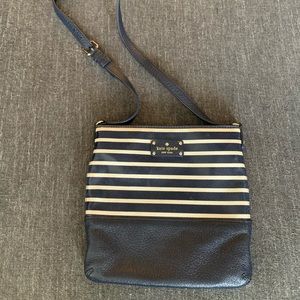 Kate Spade ♠️ Striped Crossbody Bag